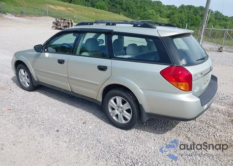 2005 Subaru Outback 2.5I from USA, damaged, VIN 4S4BP61C557328444